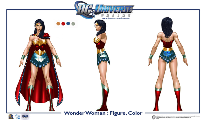 Illustration for article titled Wonder Woman Is Looking Fine In DC Universe Online